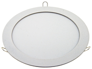 Светодиодная панель встраиваемая круглая белая 15 Вт 195/180mm